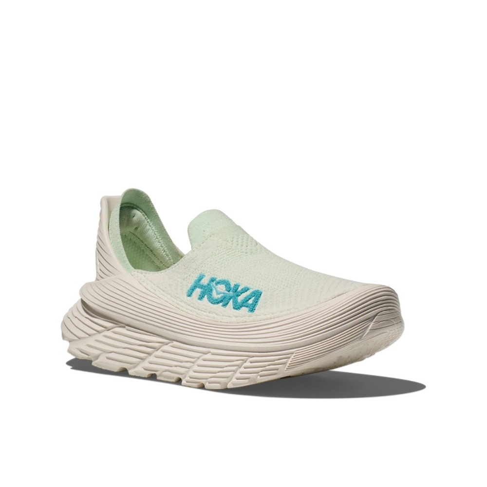 Hoka Restore TC Unisex Color:Frost/Cloudless Size 12 Men’s, Size 13 Women’s